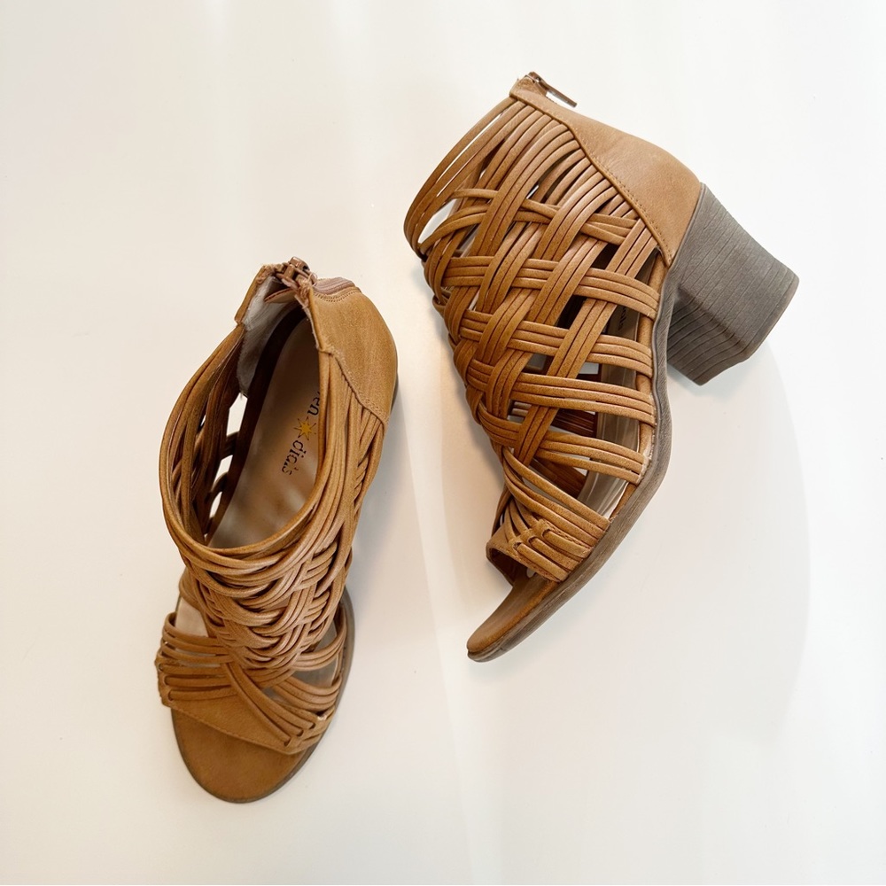 Seven Dials  Brixton Peep Toe Booties